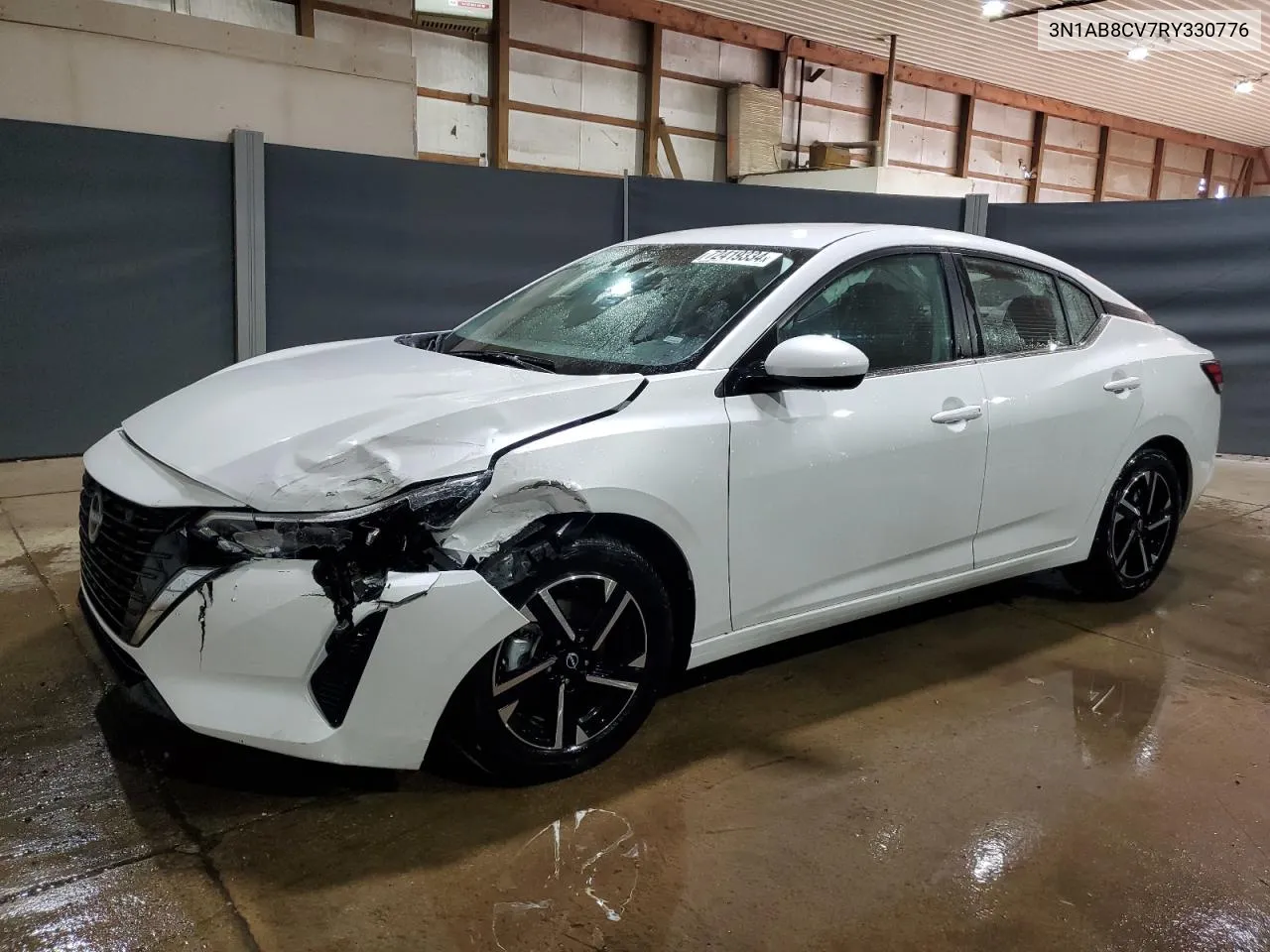 2024 Nissan Sentra Sv VIN: 3N1AB8CV7RY330776 Lot: 72419334