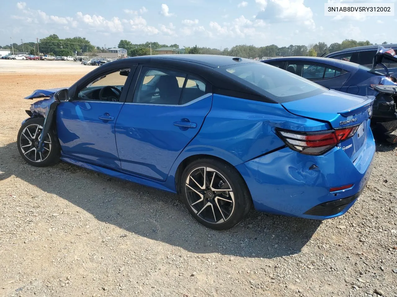 2024 Nissan Sentra Sr VIN: 3N1AB8DV5RY312002 Lot: 72539014