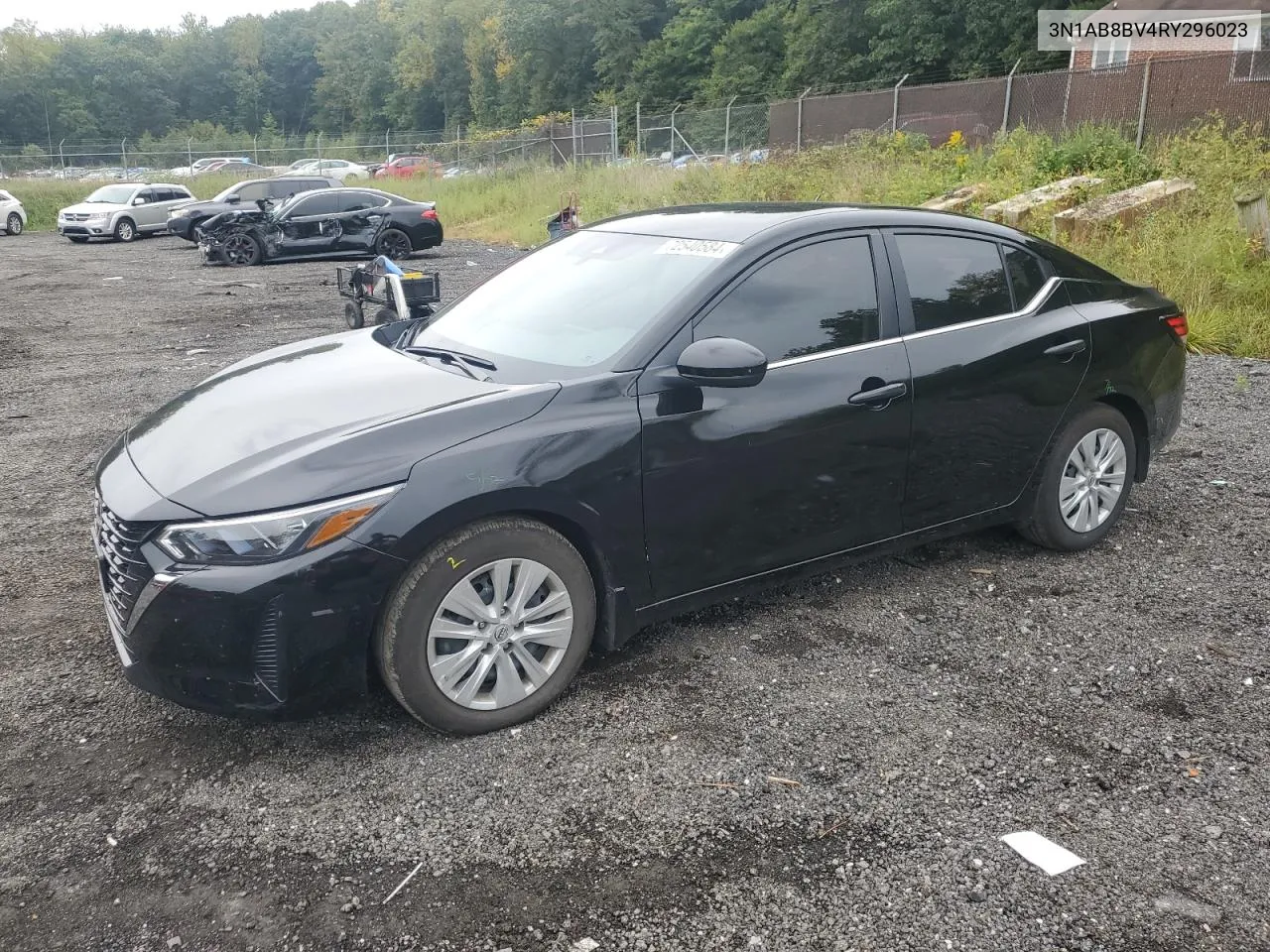 2024 Nissan Sentra S VIN: 3N1AB8BV4RY296023 Lot: 72540584