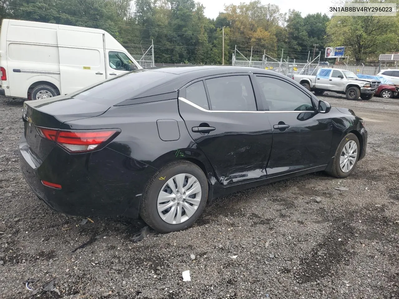 2024 Nissan Sentra S VIN: 3N1AB8BV4RY296023 Lot: 72540584