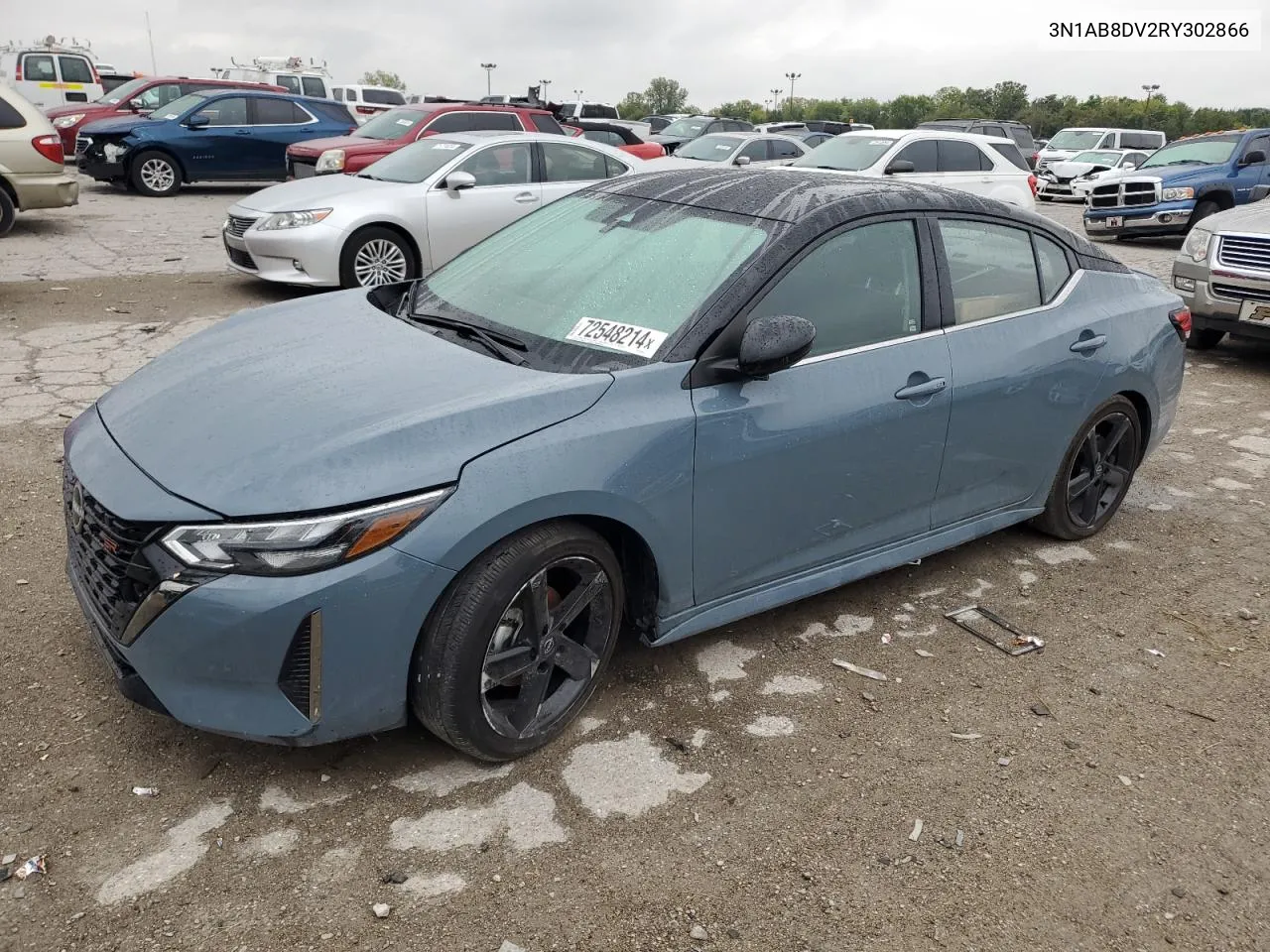 3N1AB8DV2RY302866 2024 Nissan Sentra Sr