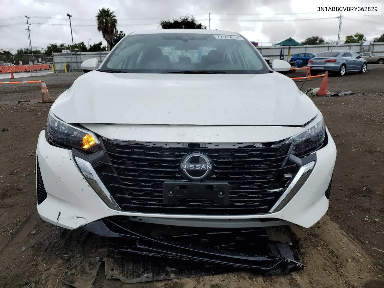 2024 Nissan Sentra Sv VIN: 3N1AB8CV8RY362829 Lot: 72595614