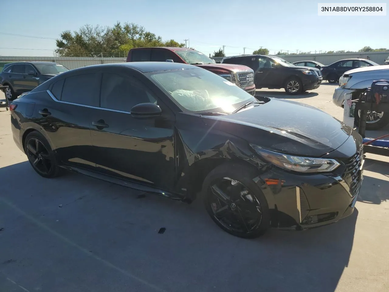 2024 Nissan Sentra Sr VIN: 3N1AB8DV0RY258804 Lot: 73715264