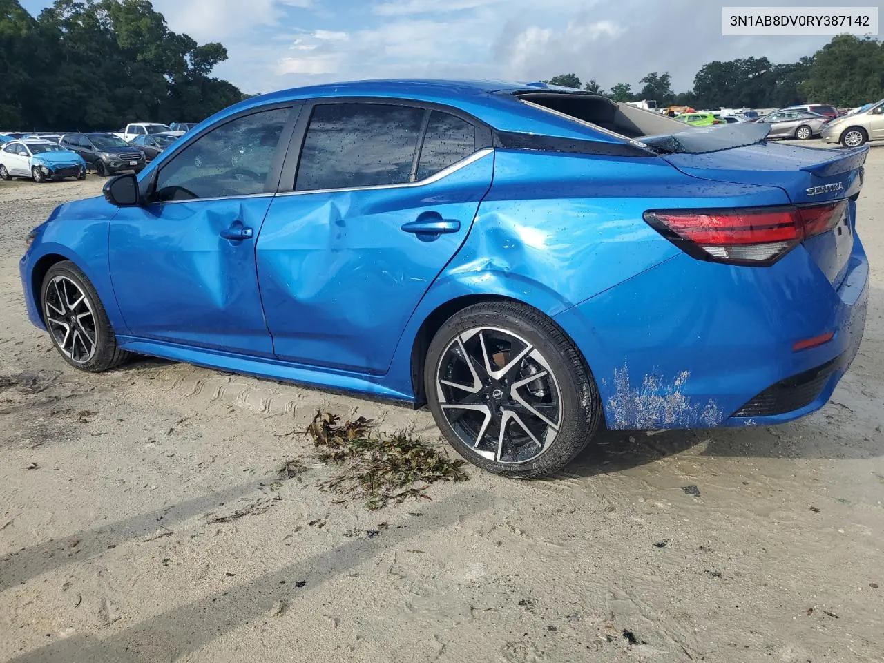 2024 Nissan Sentra Sr VIN: 3N1AB8DV0RY387142 Lot: 73737864