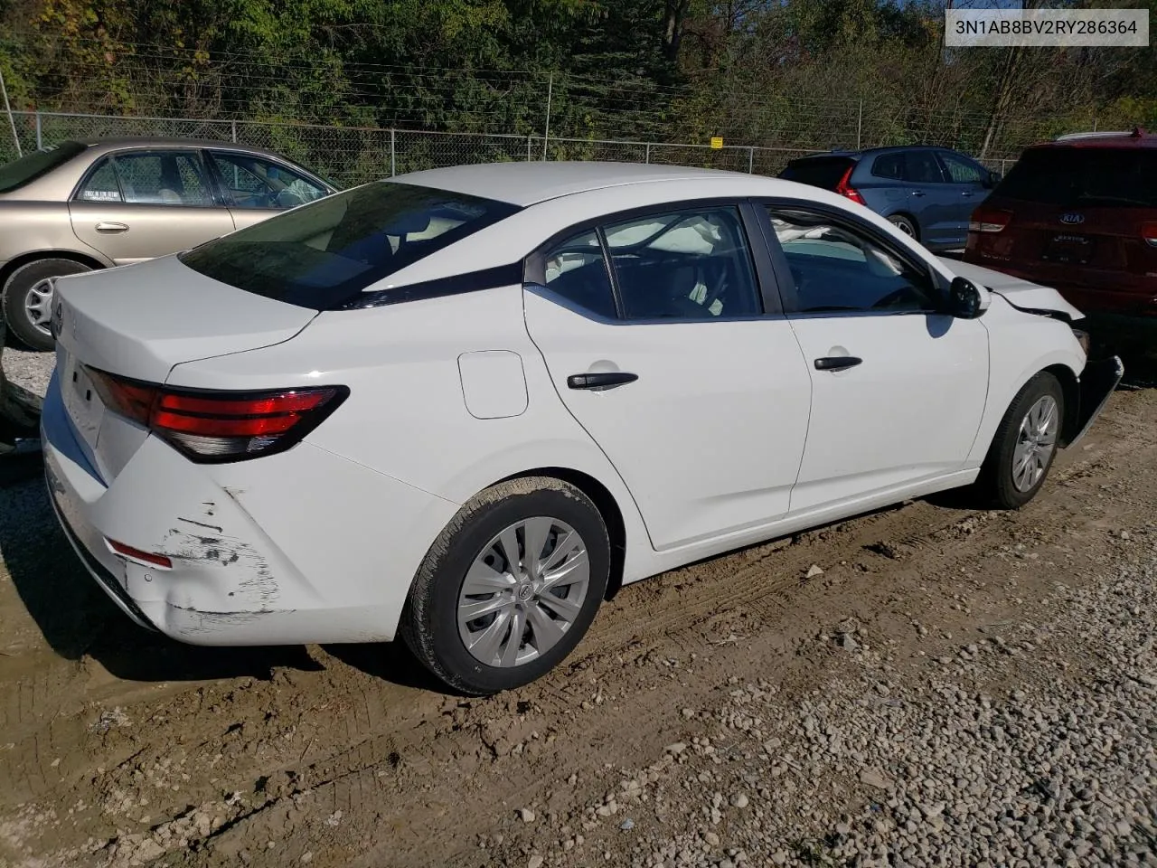 2024 Nissan Sentra S VIN: 3N1AB8BV2RY286364 Lot: 74515534