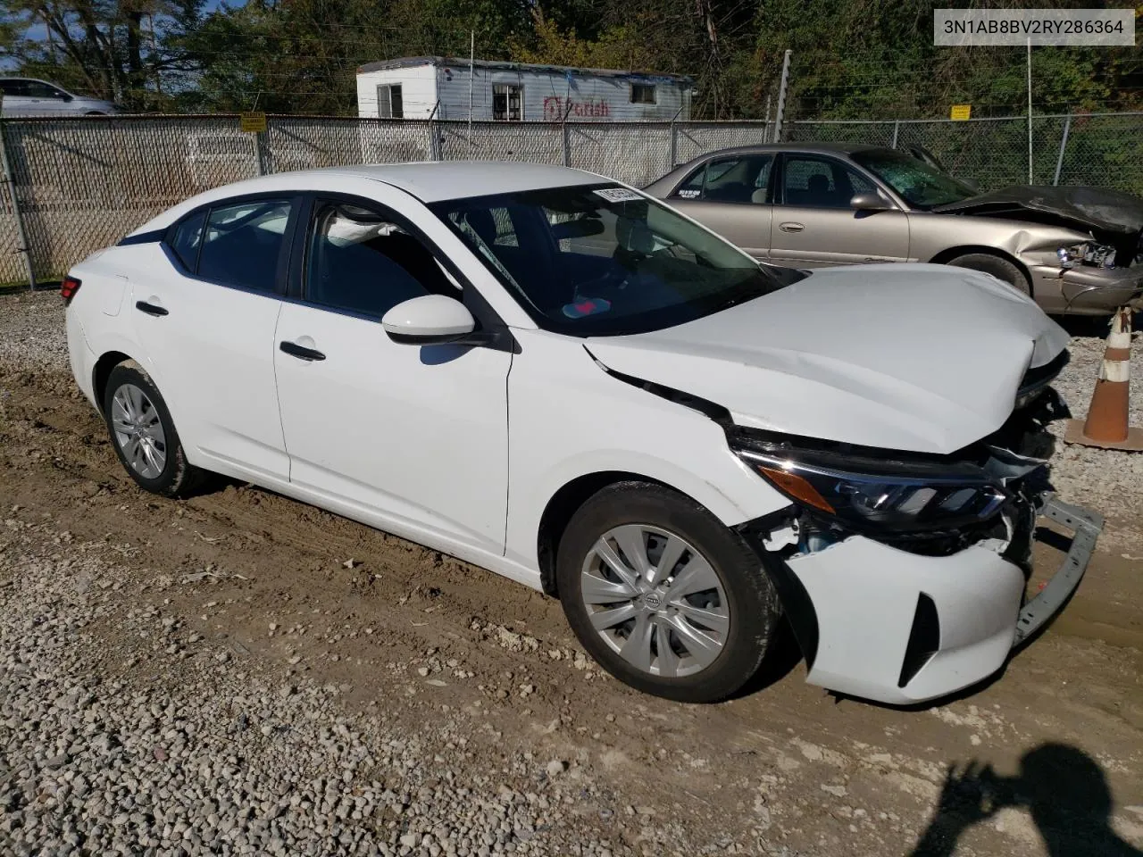 2024 Nissan Sentra S VIN: 3N1AB8BV2RY286364 Lot: 74515534