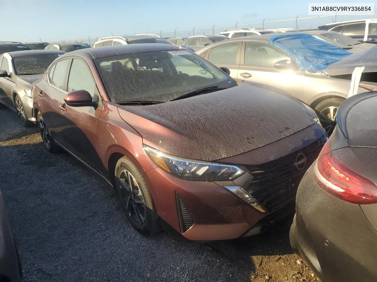 2024 Nissan Sentra Sv VIN: 3N1AB8CV9RY336854 Lot: 75348884