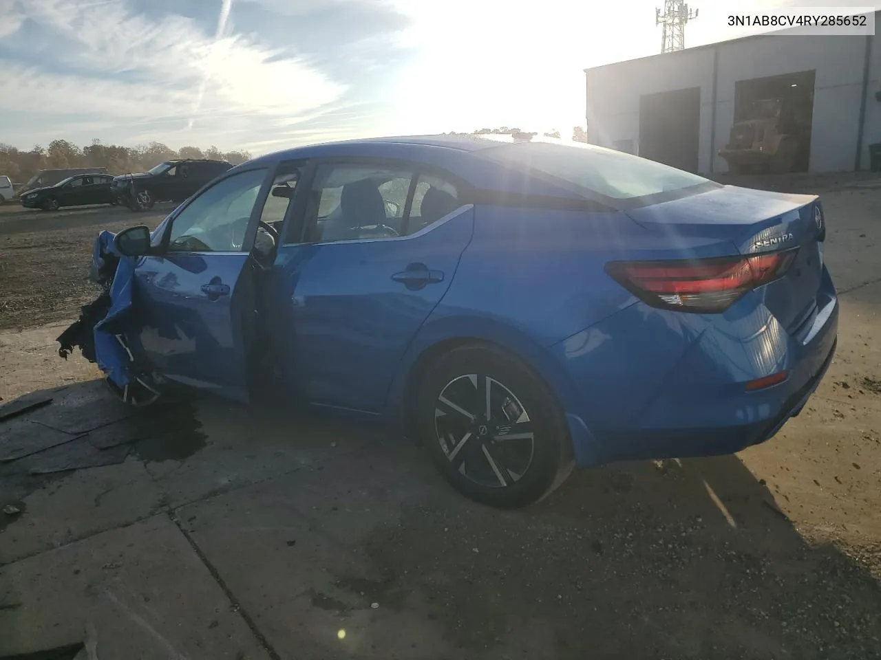 2024 Nissan Sentra Sv VIN: 3N1AB8CV4RY285652 Lot: 76820884