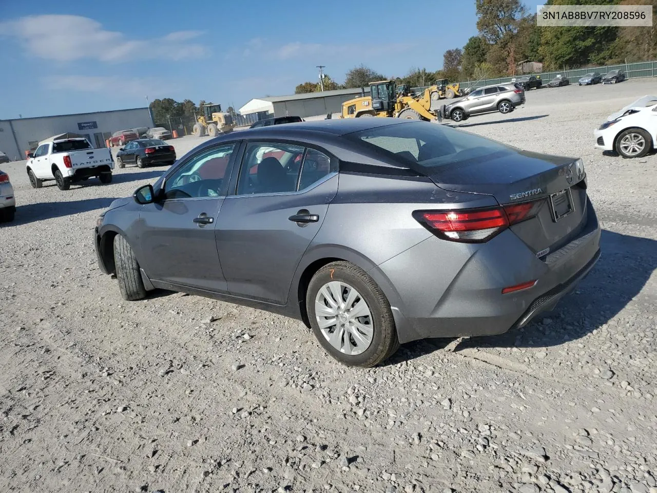 2024 Nissan Sentra S VIN: 3N1AB8BV7RY208596 Lot: 77383924