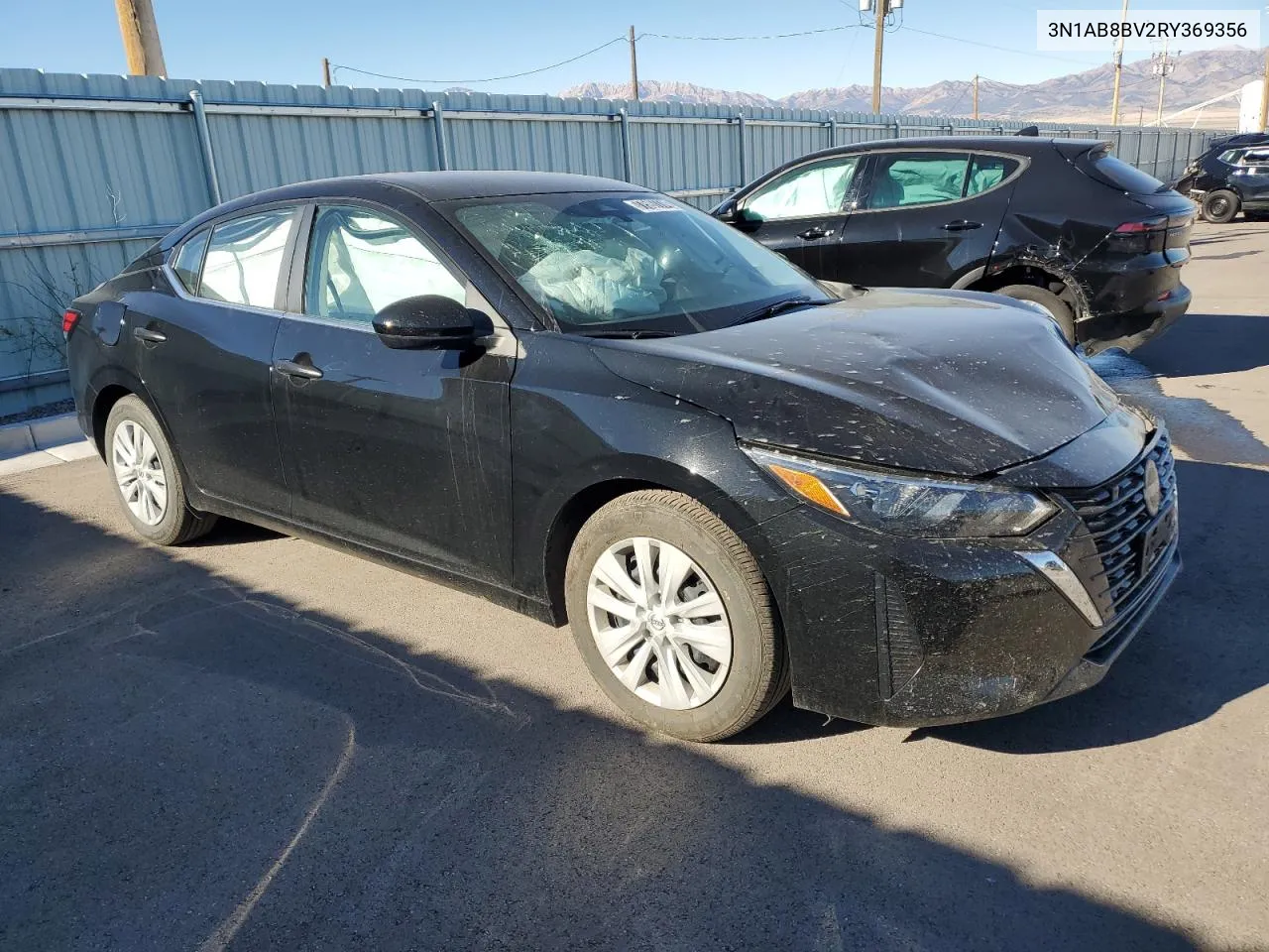 2024 Nissan Sentra S VIN: 3N1AB8BV2RY369356 Lot: 77597774