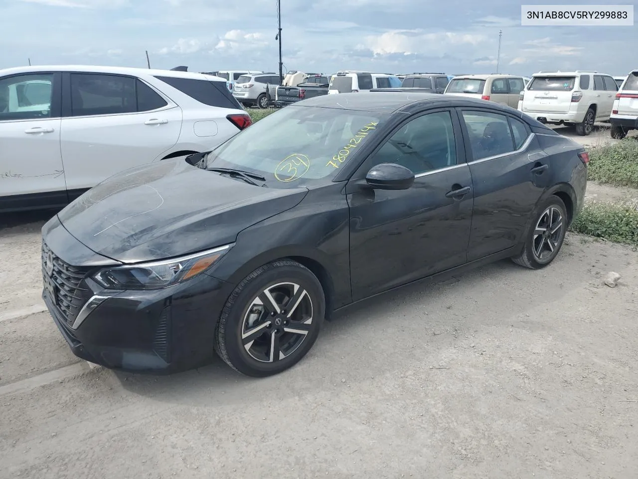 2024 Nissan Sentra Sv VIN: 3N1AB8CV5RY299883 Lot: 78042114