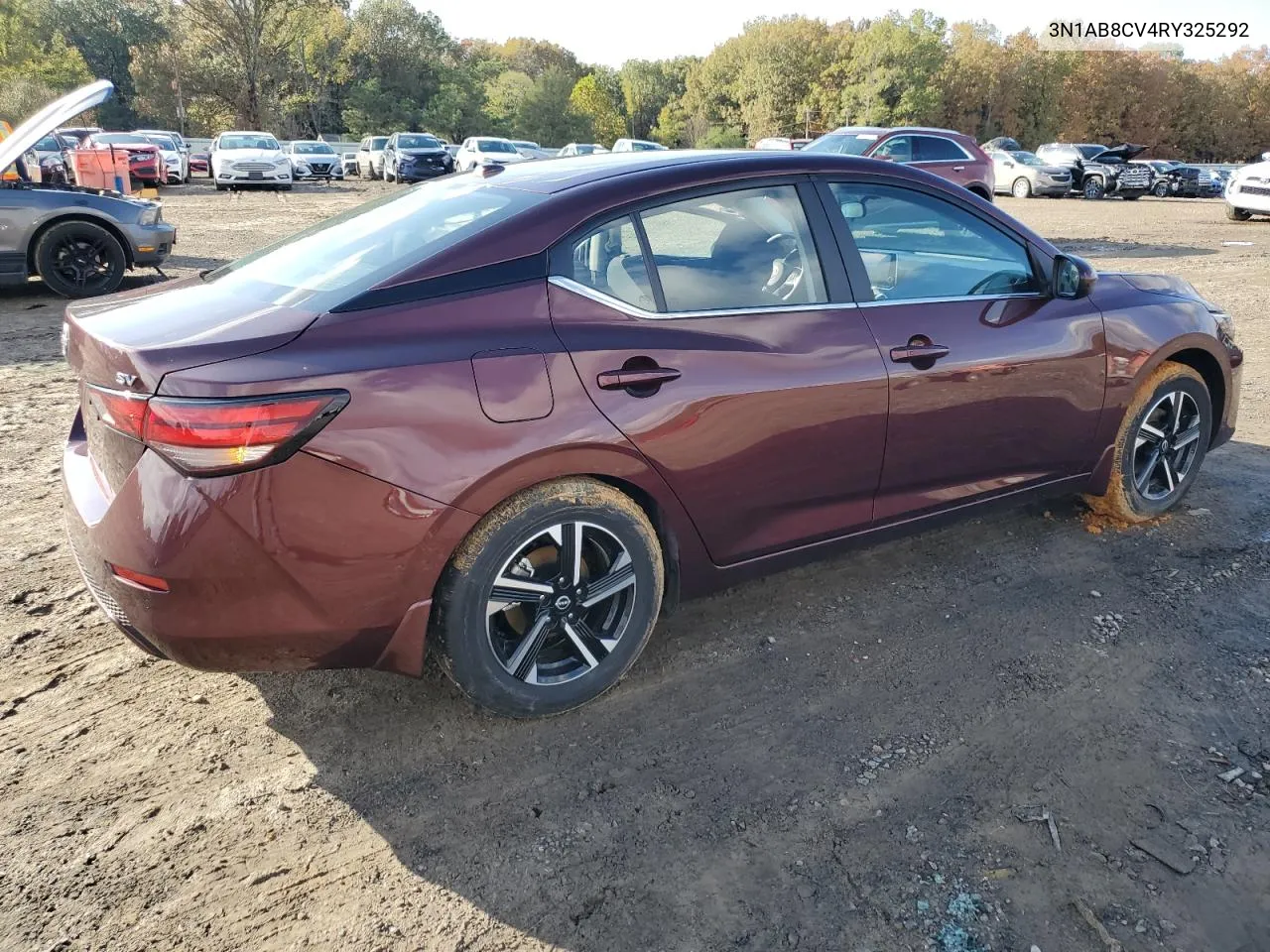 2024 Nissan Sentra Sv VIN: 3N1AB8CV4RY325292 Lot: 78078424