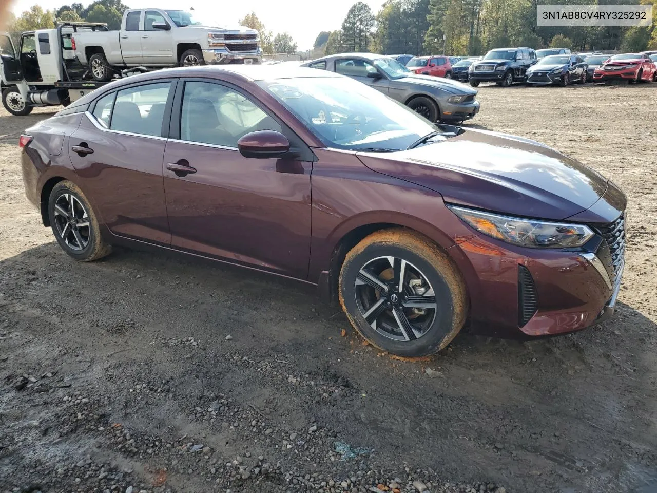 2024 Nissan Sentra Sv VIN: 3N1AB8CV4RY325292 Lot: 78078424