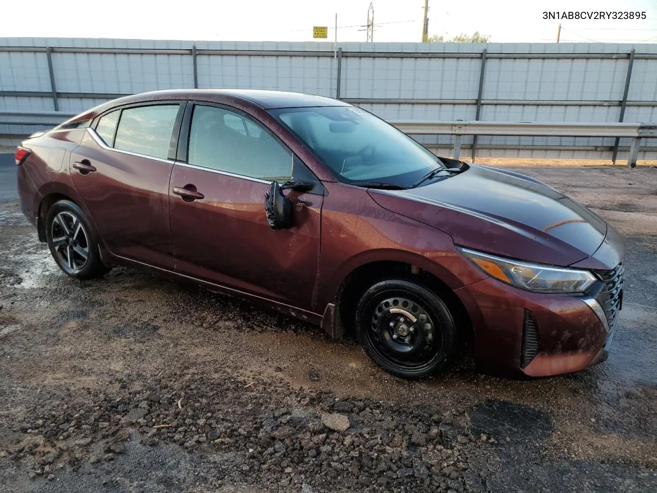 2024 Nissan Sentra Sv VIN: 3N1AB8CV2RY323895 Lot: 78134114