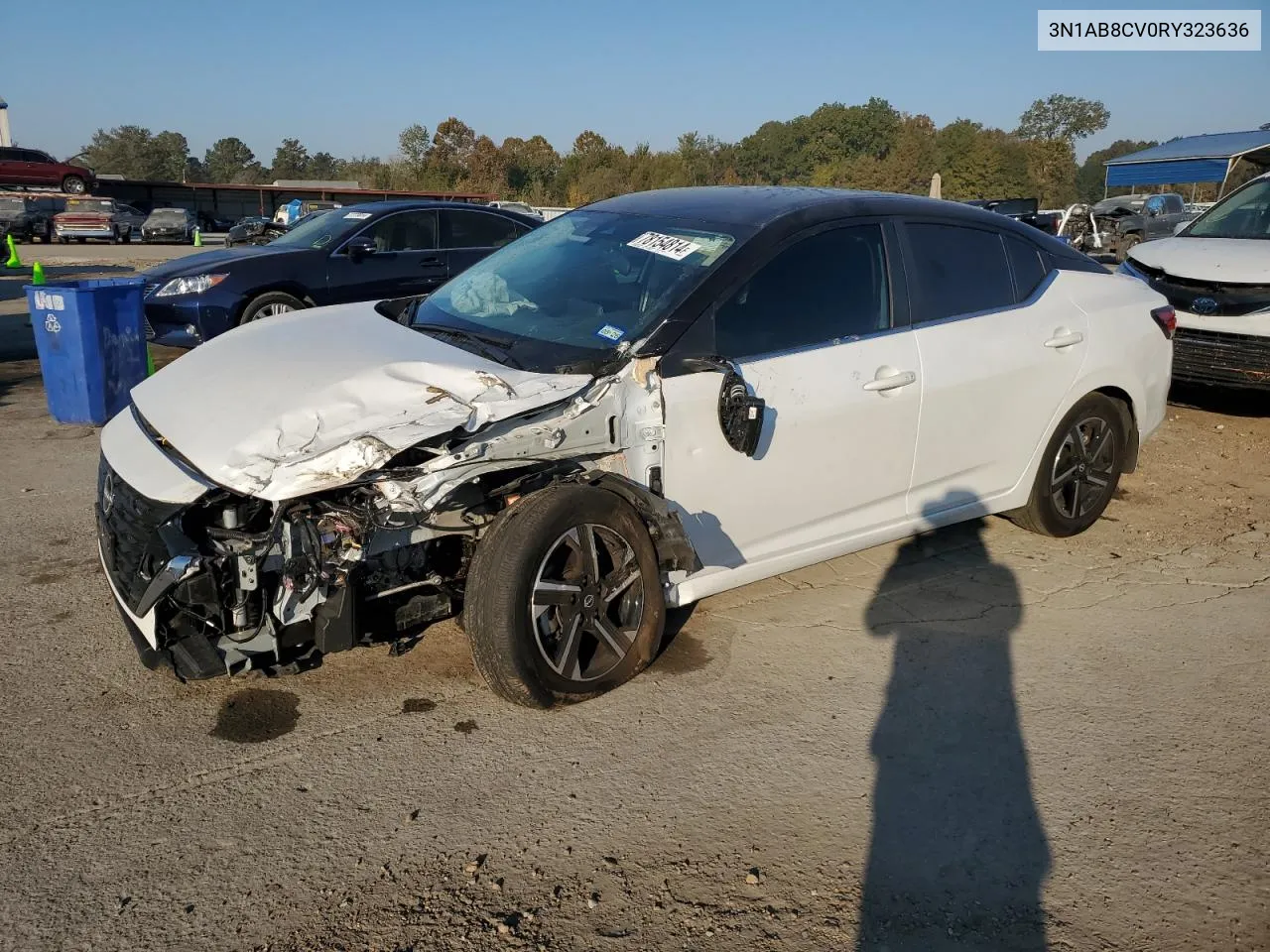 2024 Nissan Sentra Sv VIN: 3N1AB8CV0RY323636 Lot: 78154814