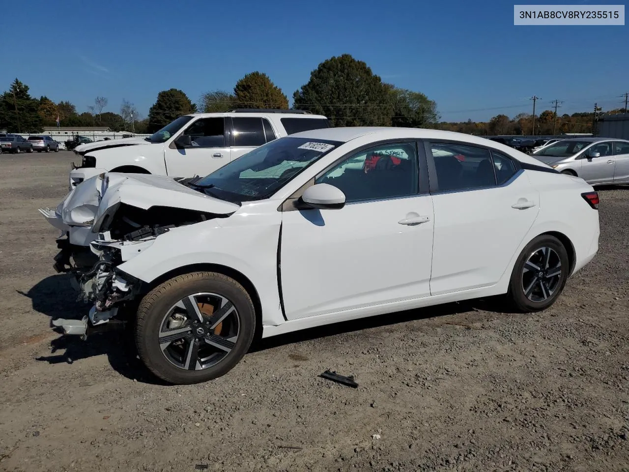 2024 Nissan Sentra Sv VIN: 3N1AB8CV8RY235515 Lot: 78182274