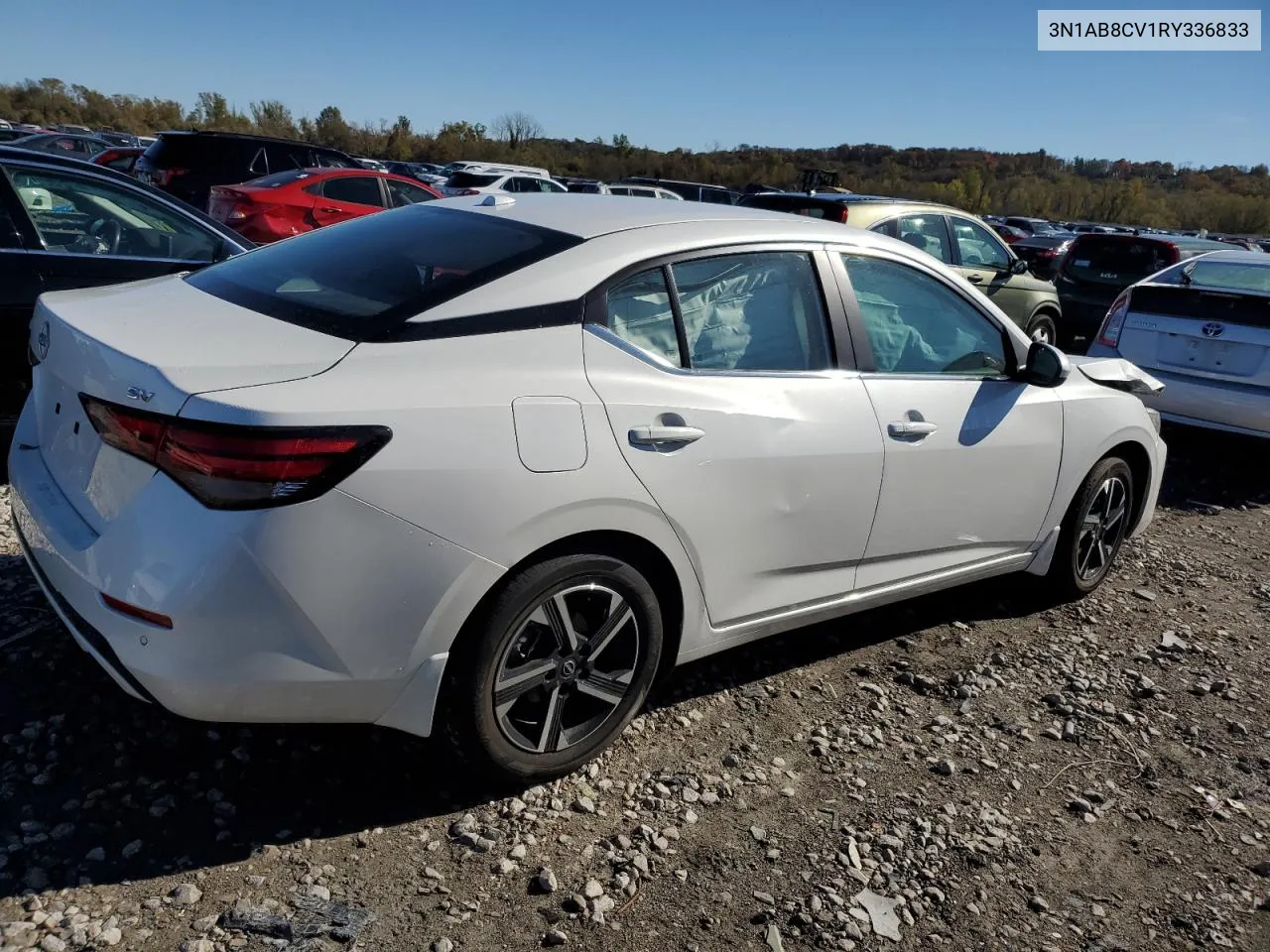 2024 Nissan Sentra Sv VIN: 3N1AB8CV1RY336833 Lot: 78317364