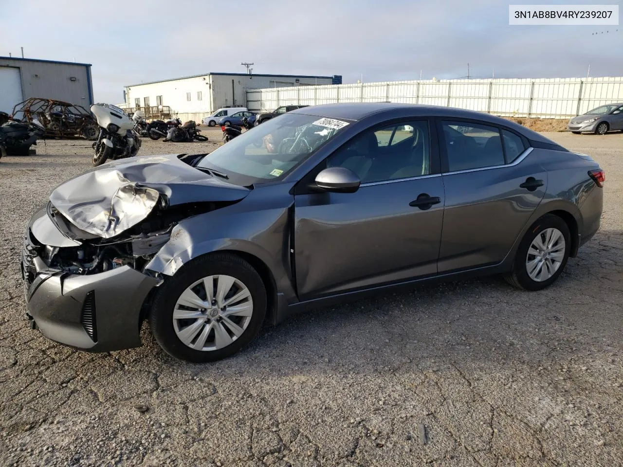 2024 Nissan Sentra S VIN: 3N1AB8BV4RY239207 Lot: 79064744