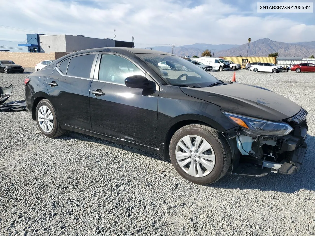 2024 Nissan Sentra S VIN: 3N1AB8BVXRY205532 Lot: 79134314