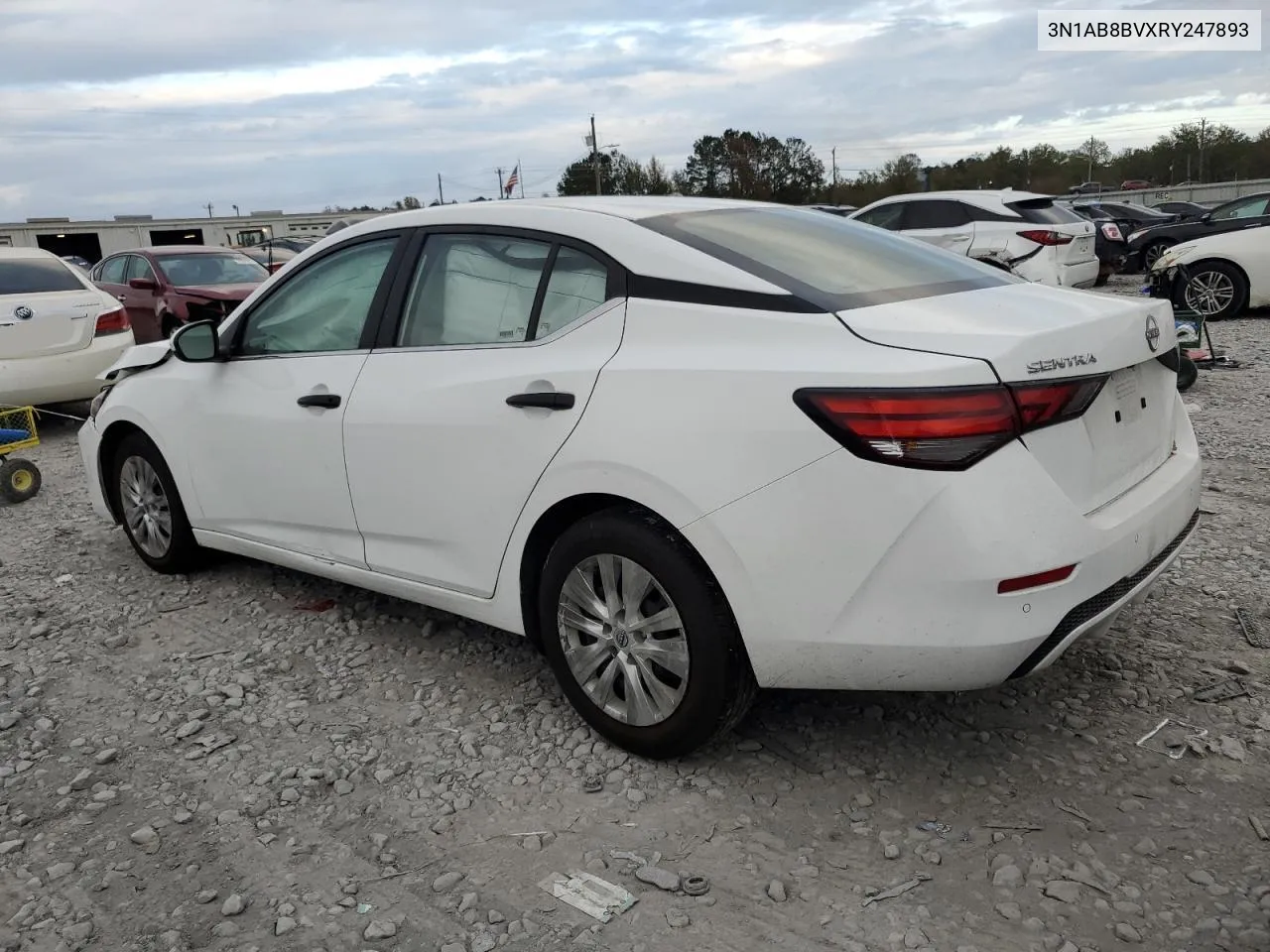 2024 Nissan Sentra S VIN: 3N1AB8BVXRY247893 Lot: 79554384