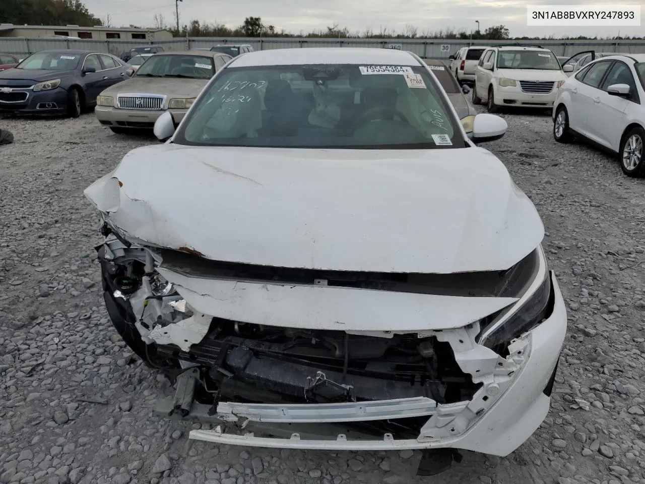 2024 Nissan Sentra S VIN: 3N1AB8BVXRY247893 Lot: 79554384