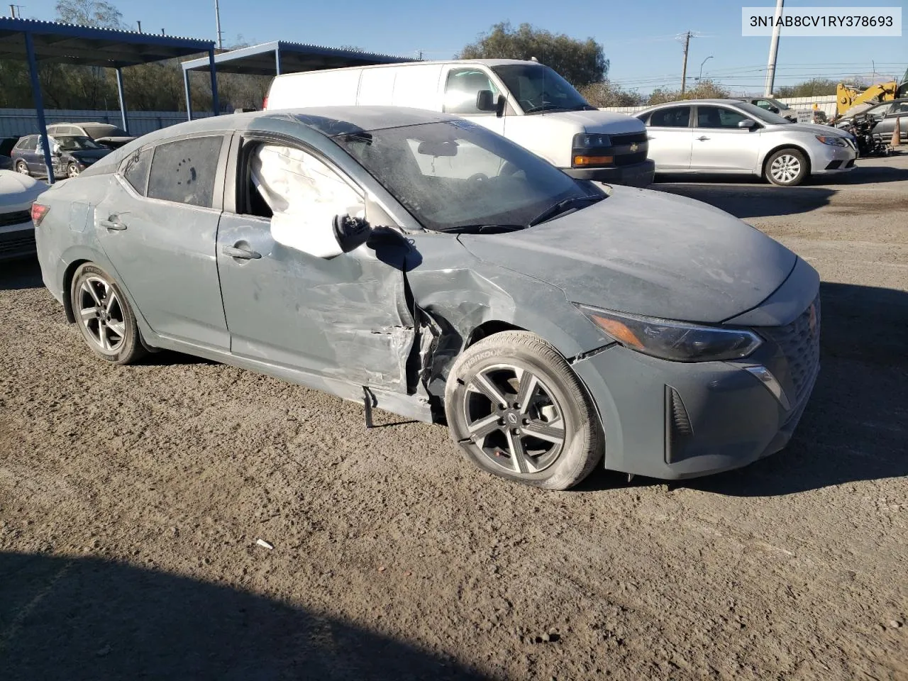 2024 Nissan Sentra Sv VIN: 3N1AB8CV1RY378693 Lot: 80066104