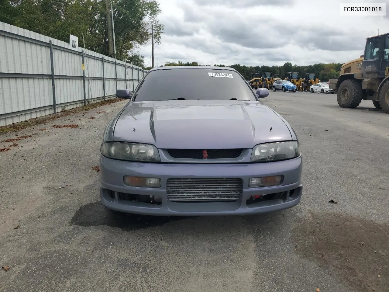 1993 Nissan Skyline Gt VIN: ECR33001018 Lot: 73524244