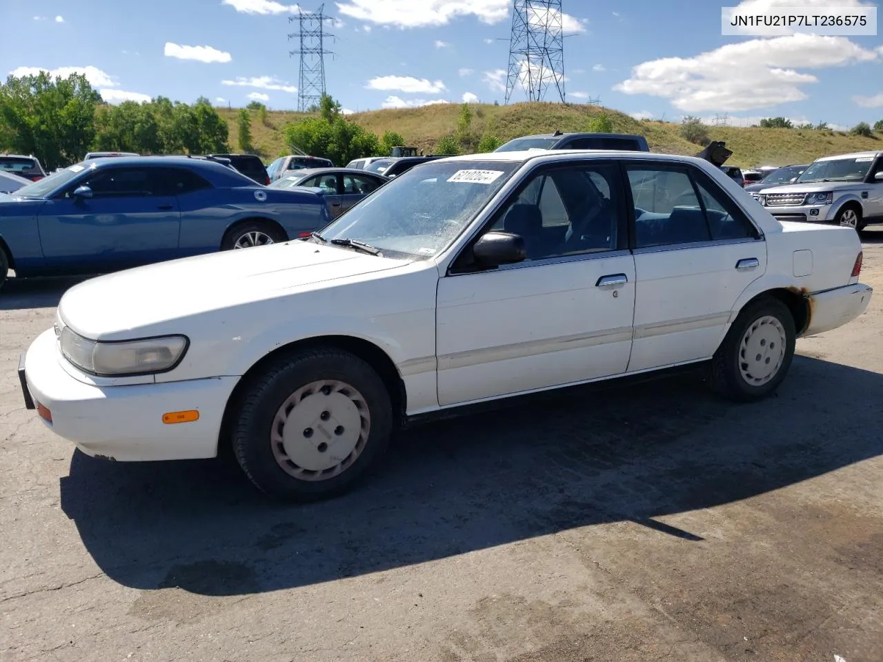 1990 Nissan Stanza VIN: JN1FU21P7LT236575 Lot: 62102604