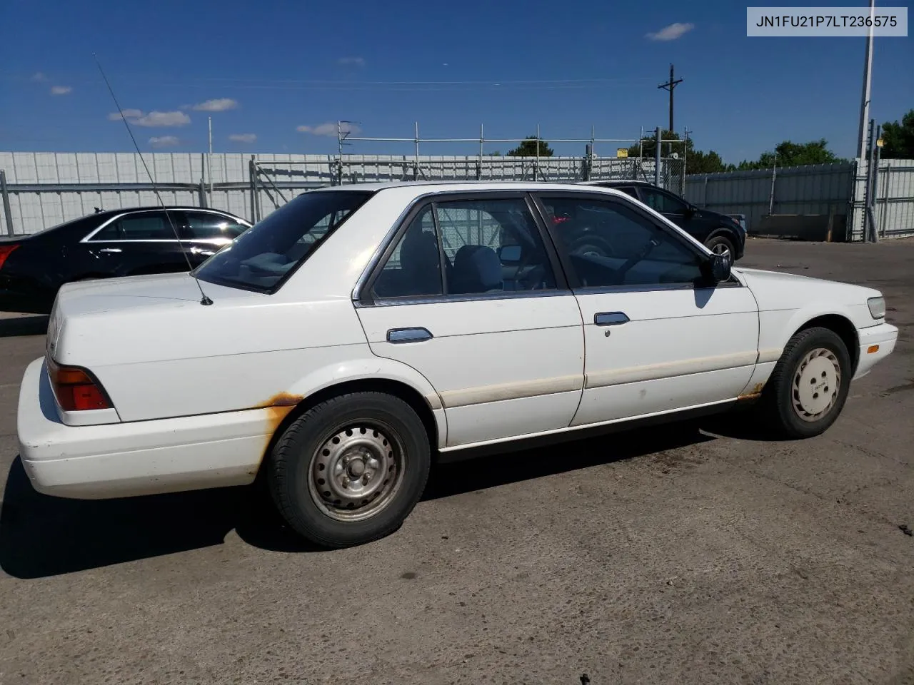 1990 Nissan Stanza VIN: JN1FU21P7LT236575 Lot: 62102604