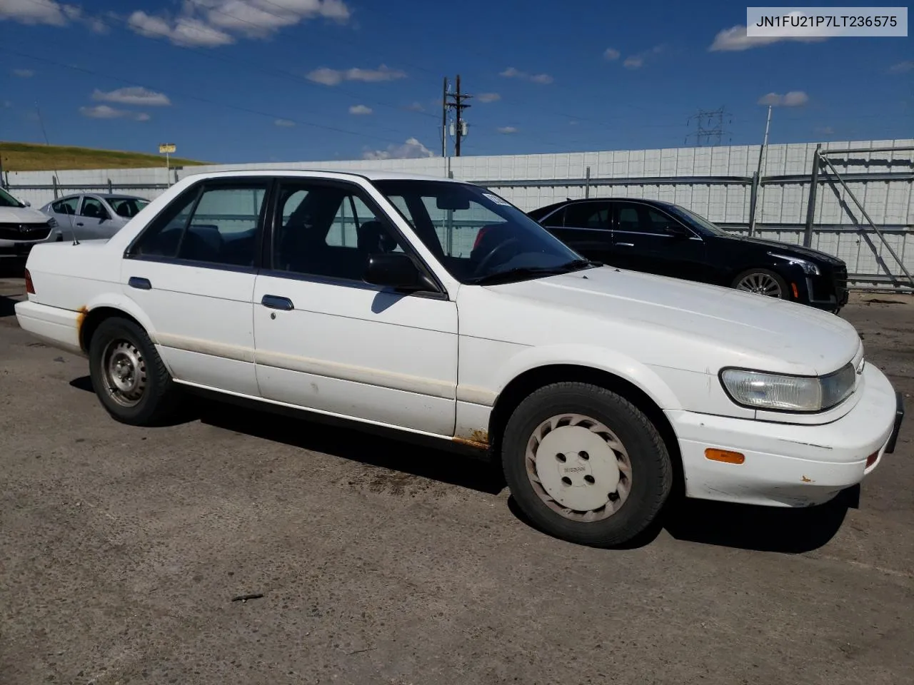 1990 Nissan Stanza VIN: JN1FU21P7LT236575 Lot: 62102604