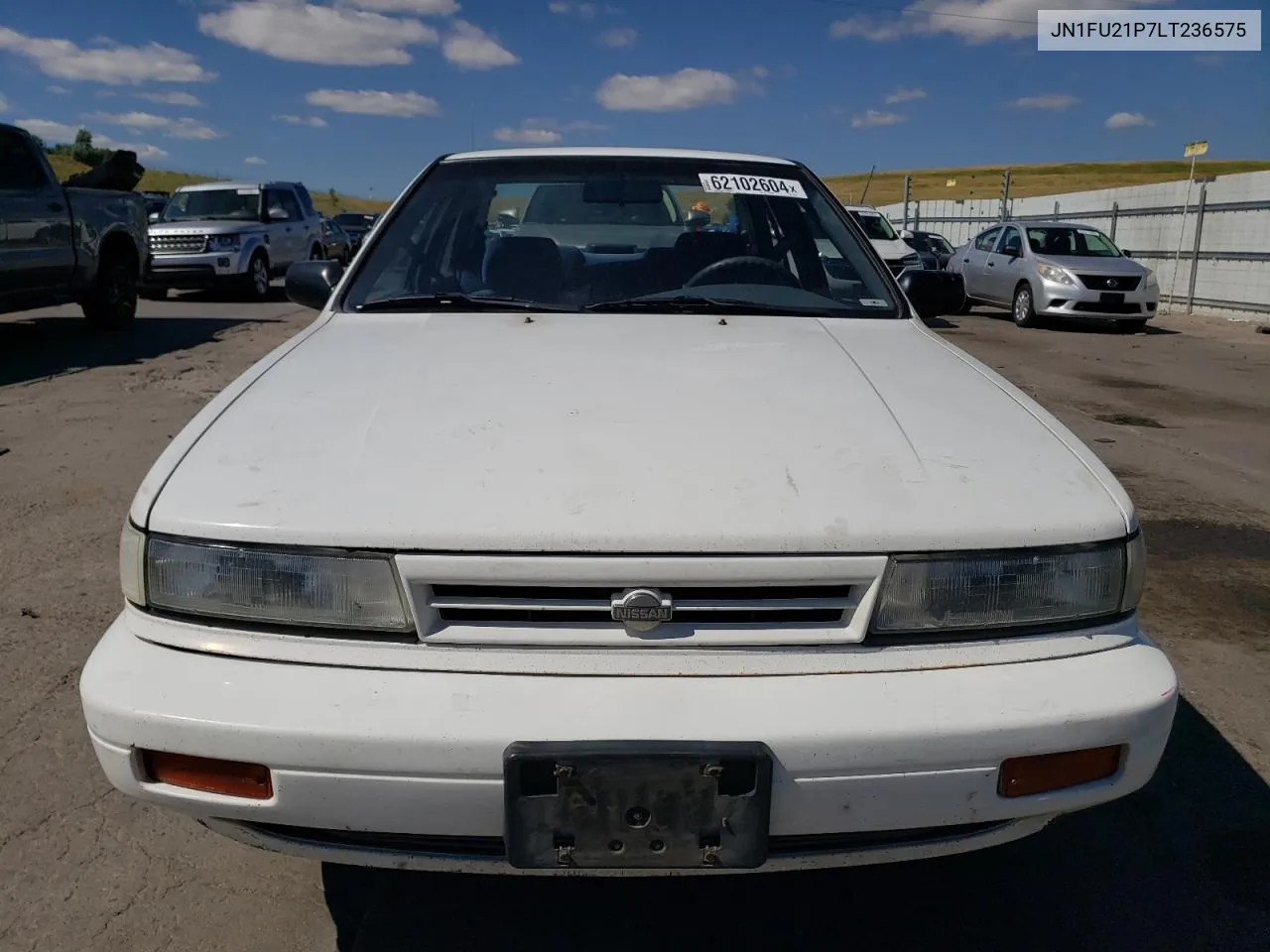 1990 Nissan Stanza VIN: JN1FU21P7LT236575 Lot: 62102604