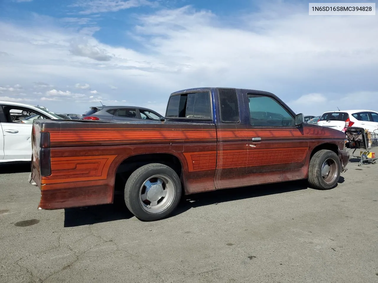 1991 Nissan Truck King Cab VIN: 1N6SD16S8MC394828 Lot: 71564334