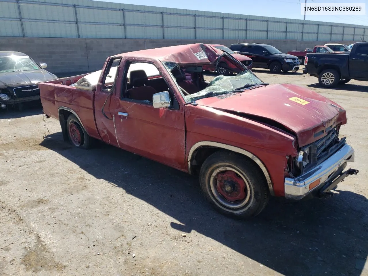 1N6SD16S9NC380289 1992 Nissan Truck King Cab