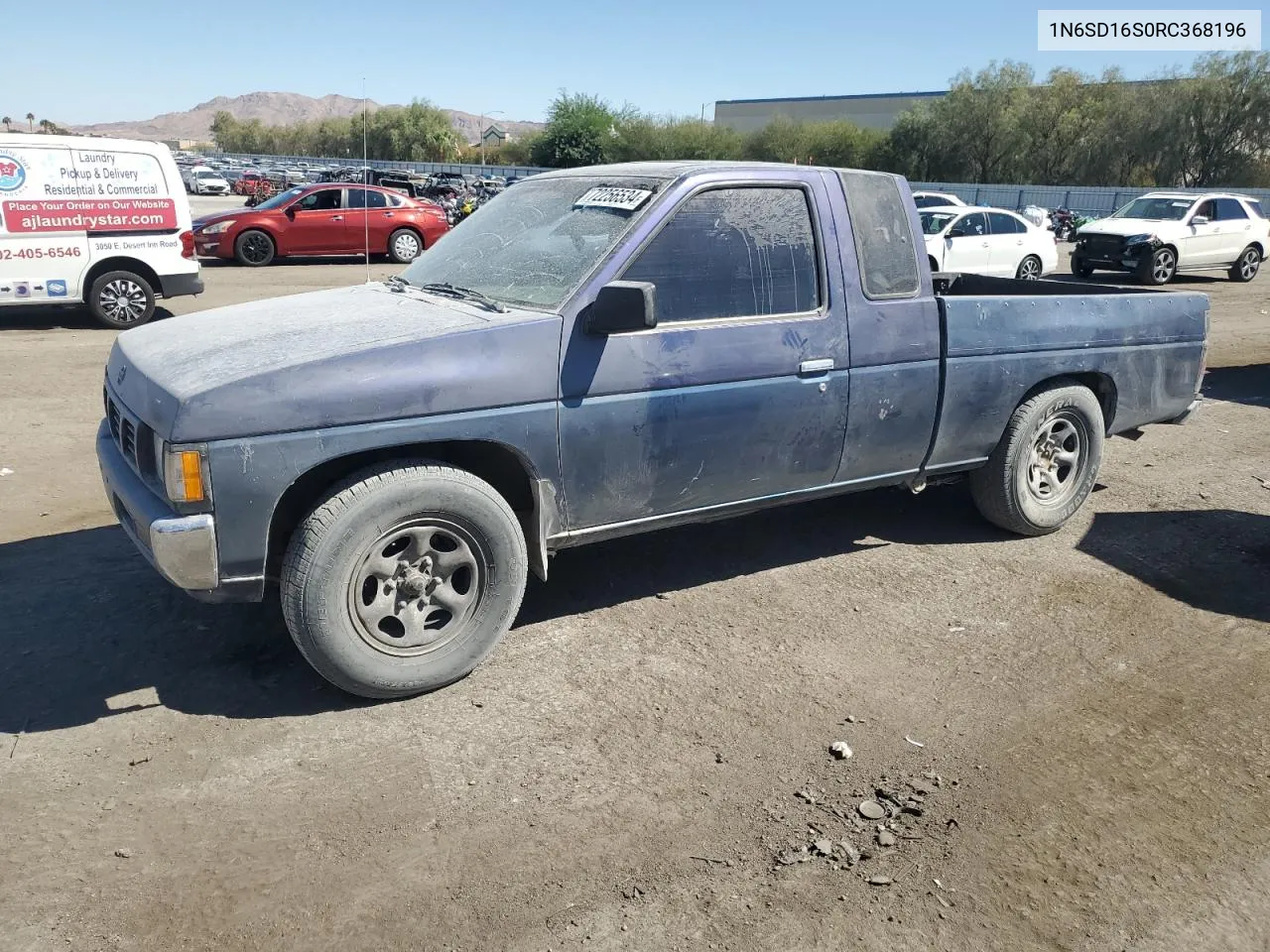 1994 Nissan Truck King Cab Xe VIN: 1N6SD16S0RC368196 Lot: 72256534