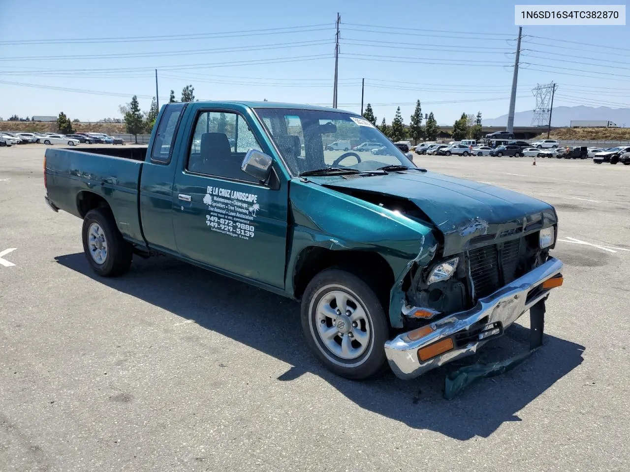 1996 Nissan Truck King Cab Se VIN: 1N6SD16S4TC382870 Lot: 58515894