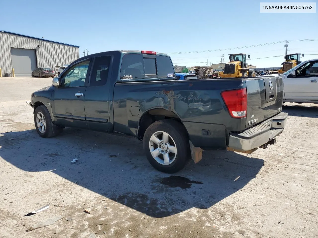 2004 Nissan Titan Xe VIN: 1N6AA06A44N506762 Lot: 46696344