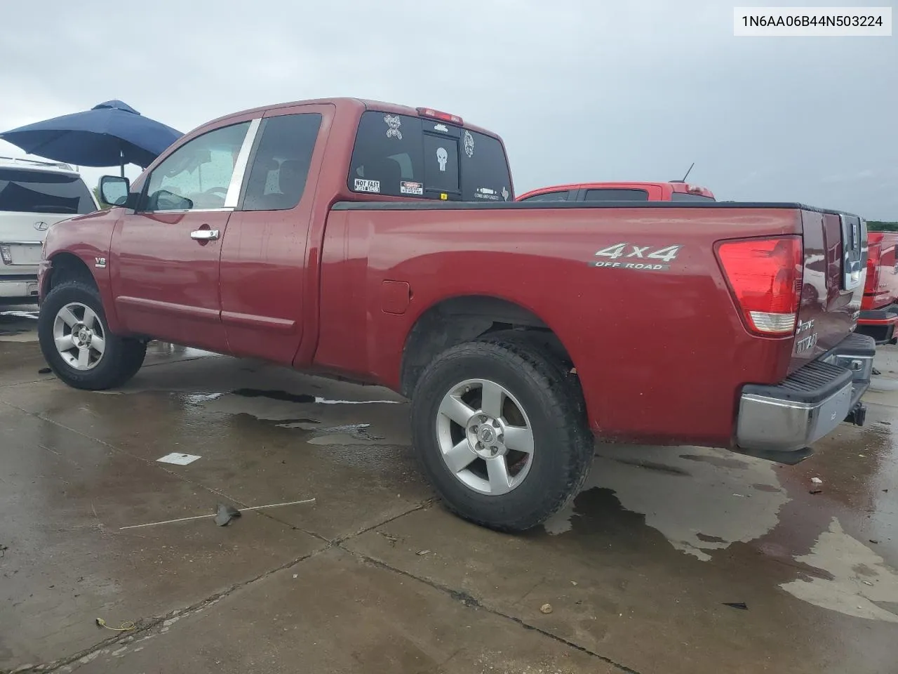 1N6AA06B44N503224 2004 Nissan Titan Xe