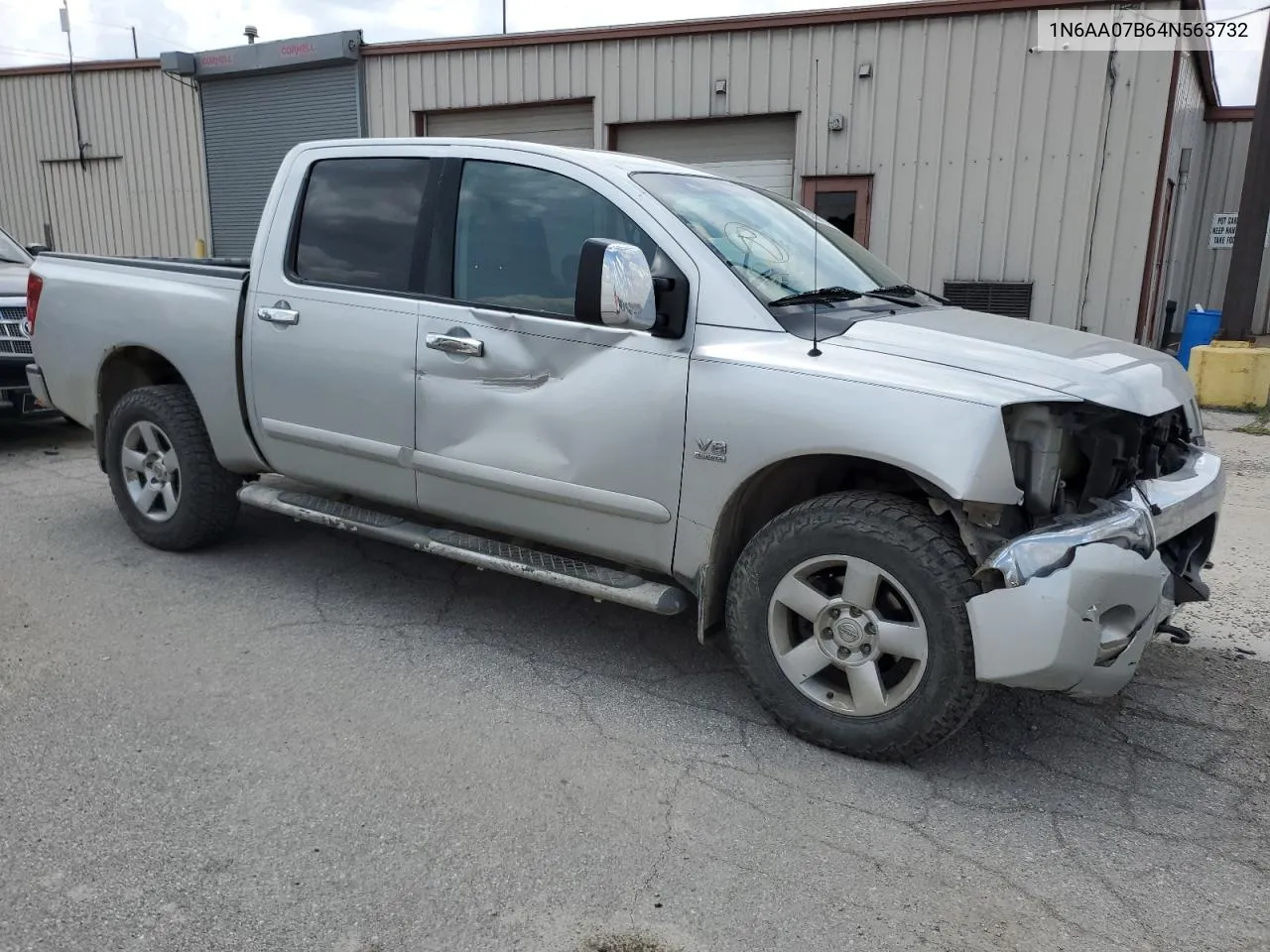 2004 Nissan Titan Xe VIN: 1N6AA07B64N563732 Lot: 54886124