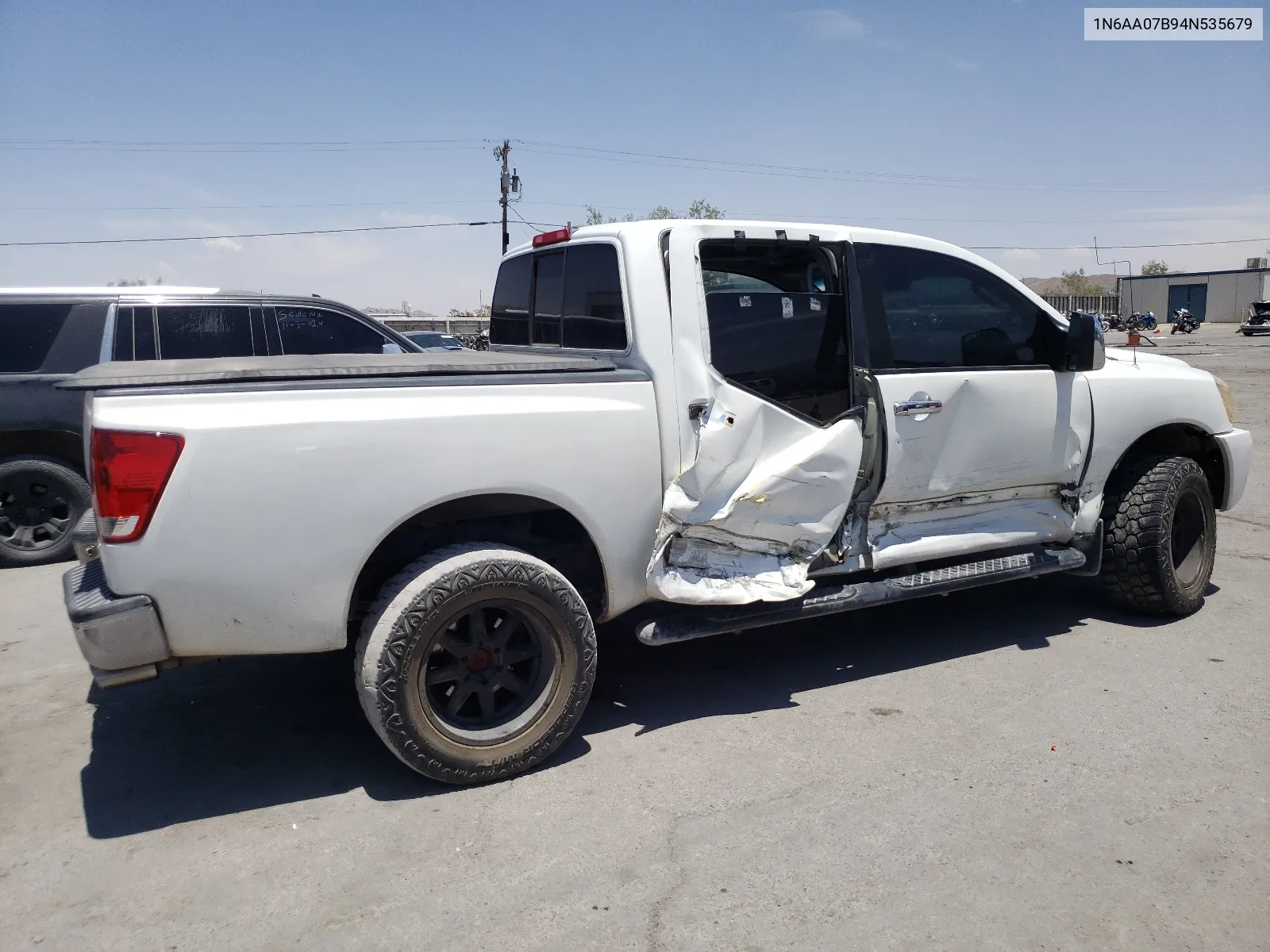 2004 Nissan Titan Xe VIN: 1N6AA07B94N535679 Lot: 58156944