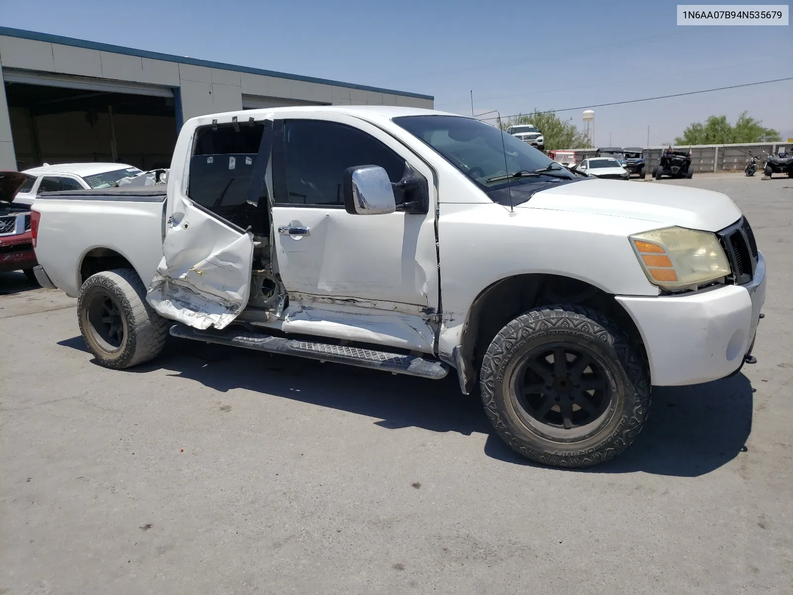 2004 Nissan Titan Xe VIN: 1N6AA07B94N535679 Lot: 58156944