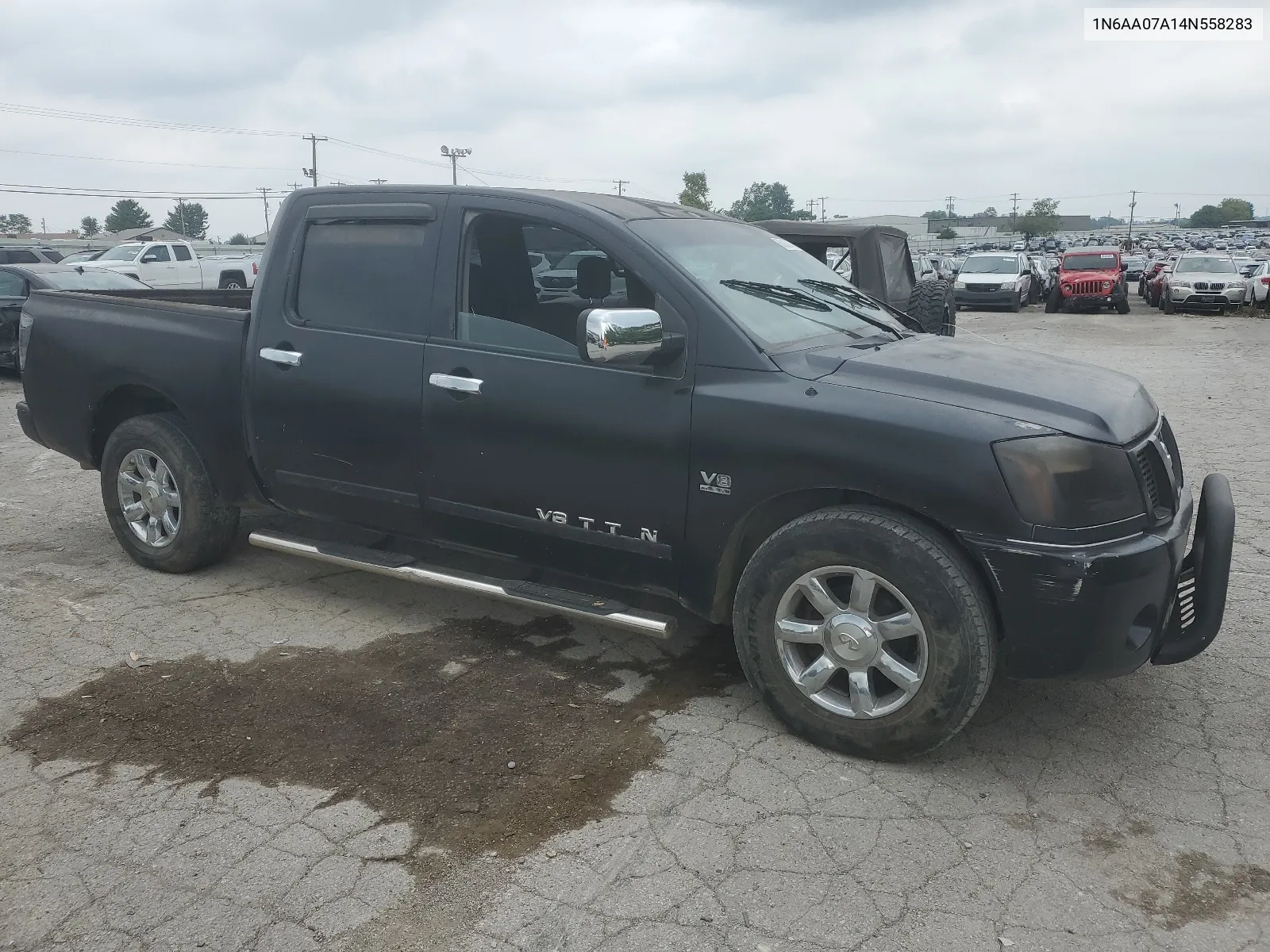 2004 Nissan Titan Xe VIN: 1N6AA07A14N558283 Lot: 66187214