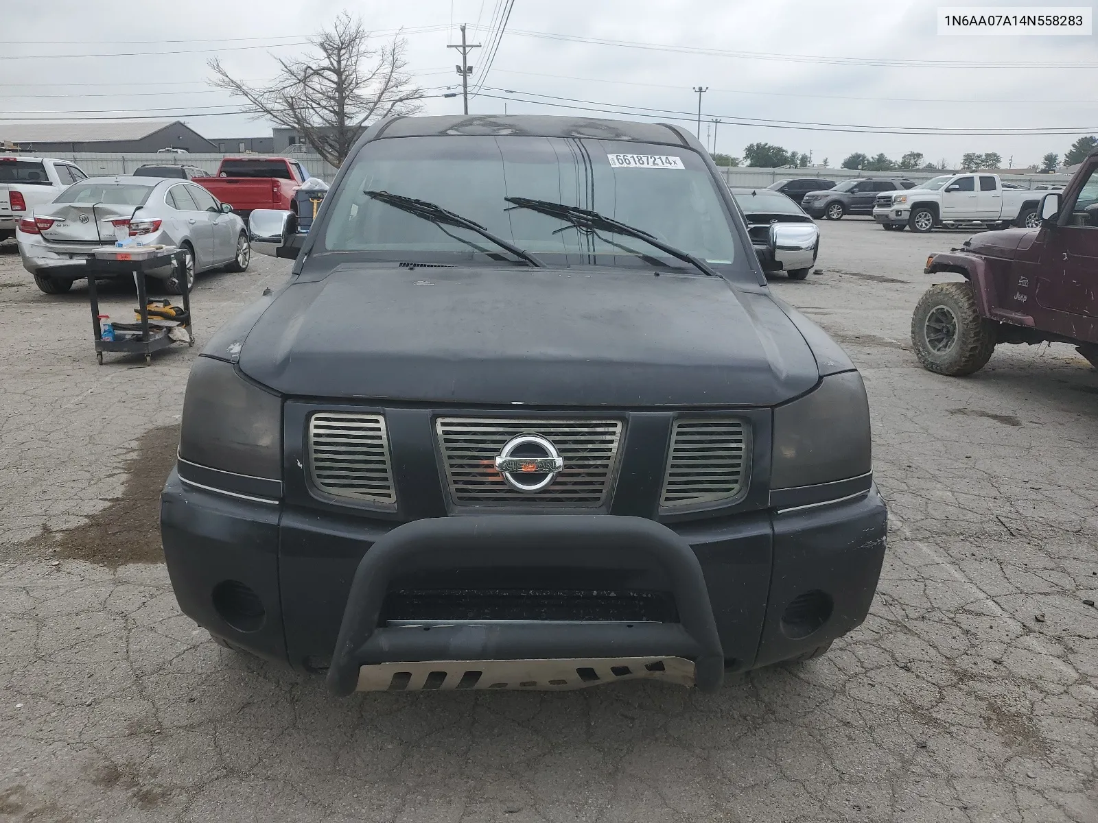 2004 Nissan Titan Xe VIN: 1N6AA07A14N558283 Lot: 66187214