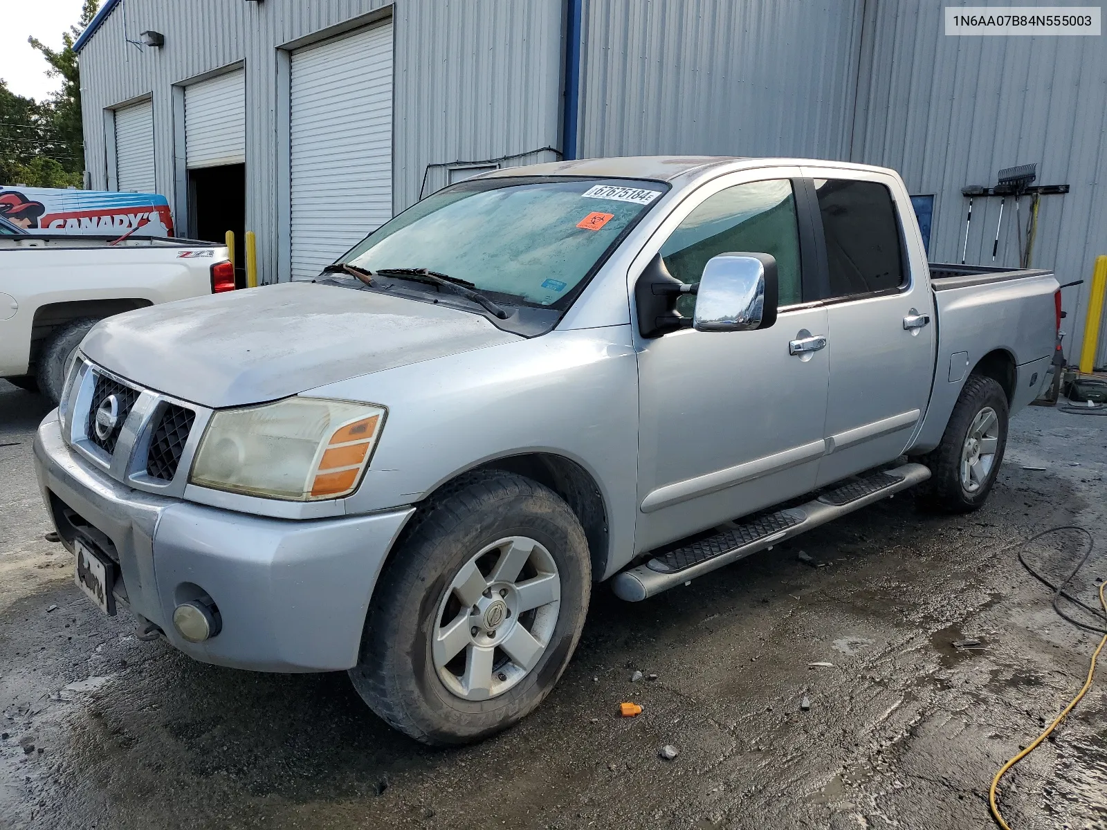 2004 Nissan Titan Xe VIN: 1N6AA07B84N555003 Lot: 67675184