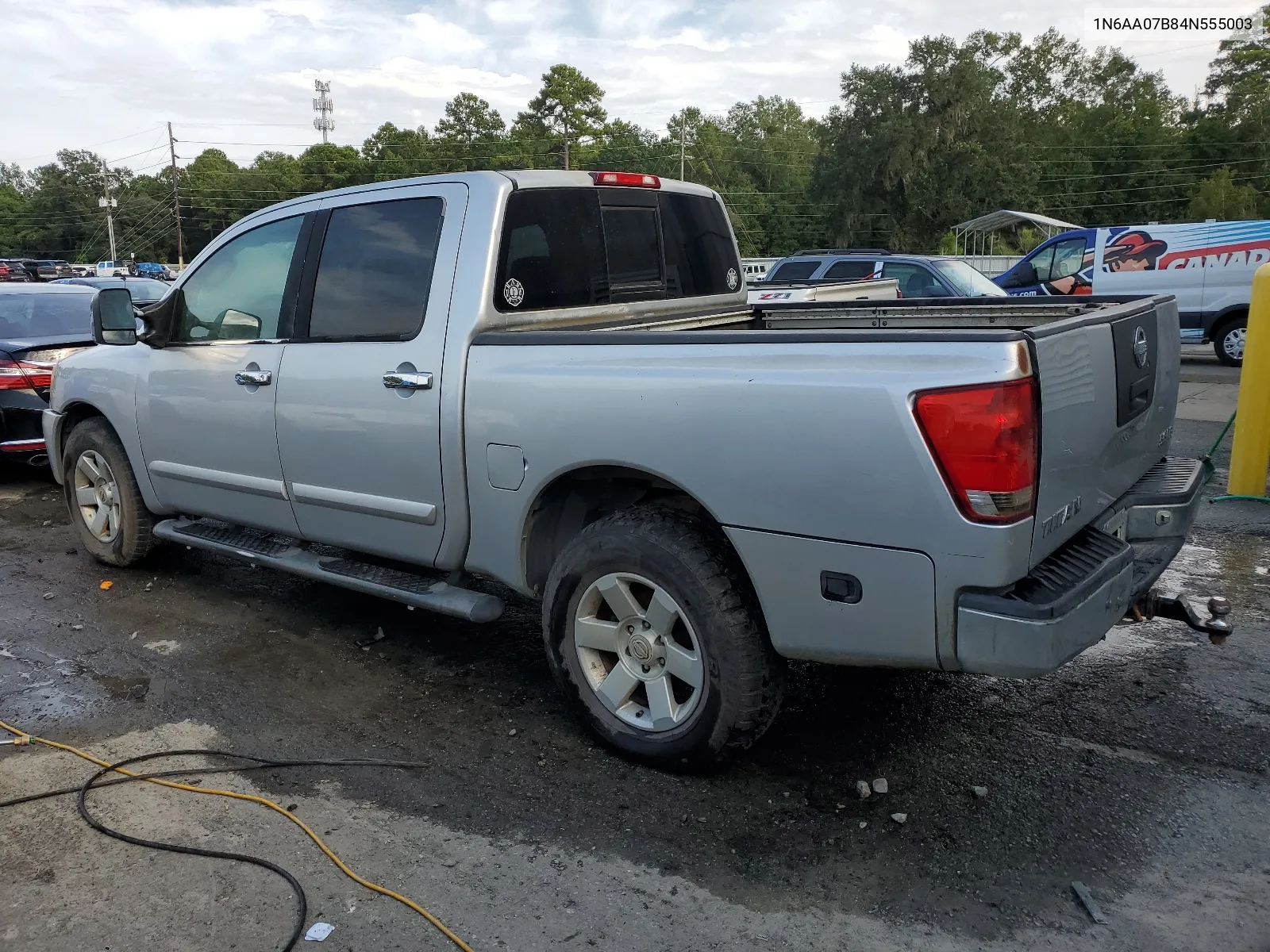 2004 Nissan Titan Xe VIN: 1N6AA07B84N555003 Lot: 67675184