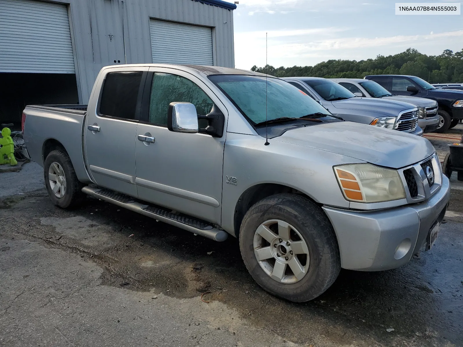 2004 Nissan Titan Xe VIN: 1N6AA07B84N555003 Lot: 67675184