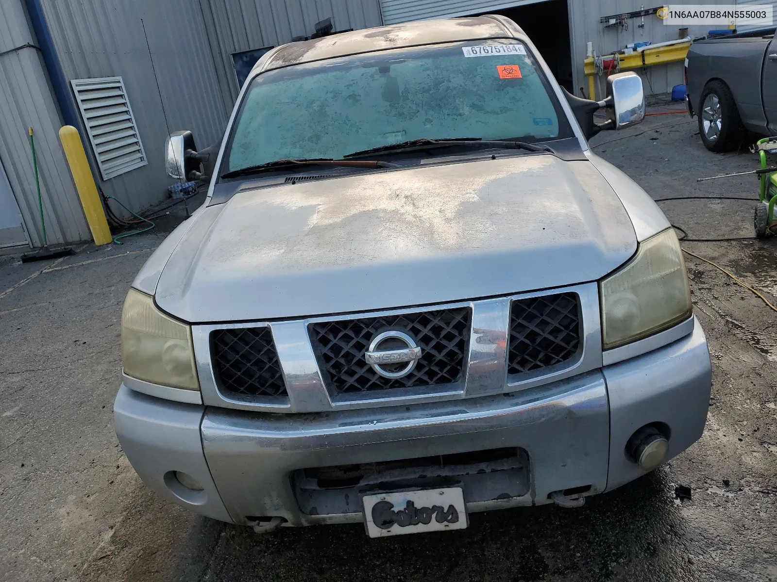 2004 Nissan Titan Xe VIN: 1N6AA07B84N555003 Lot: 67675184