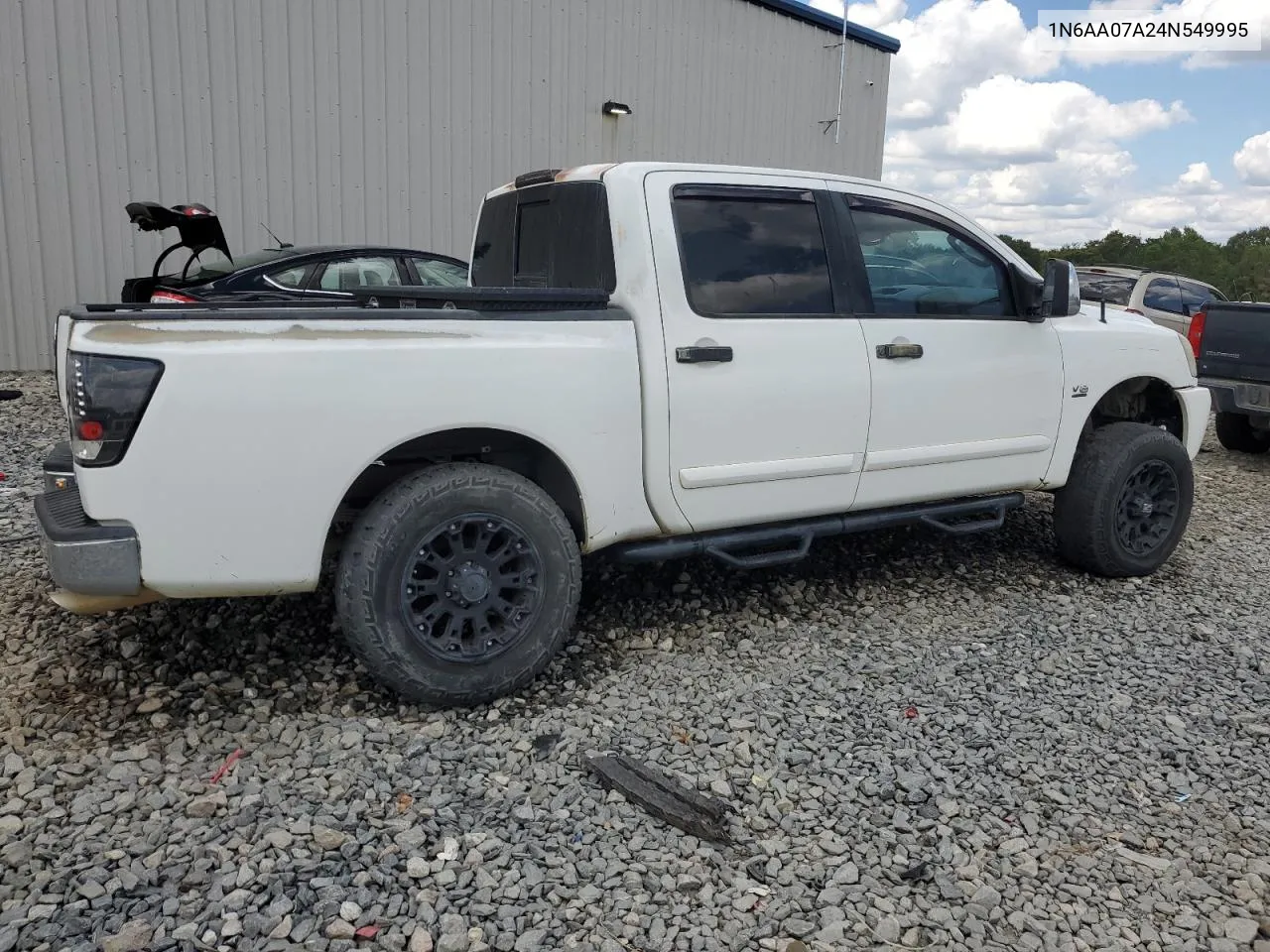 2004 Nissan Titan Xe VIN: 1N6AA07A24N549995 Lot: 69037814