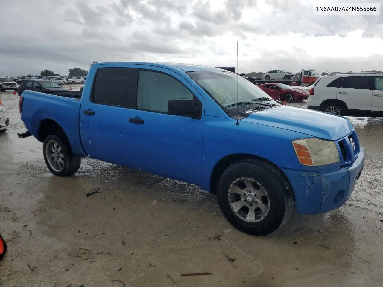 2004 Nissan Titan Xe VIN: 1N6AA07A94N555566 Lot: 69396864