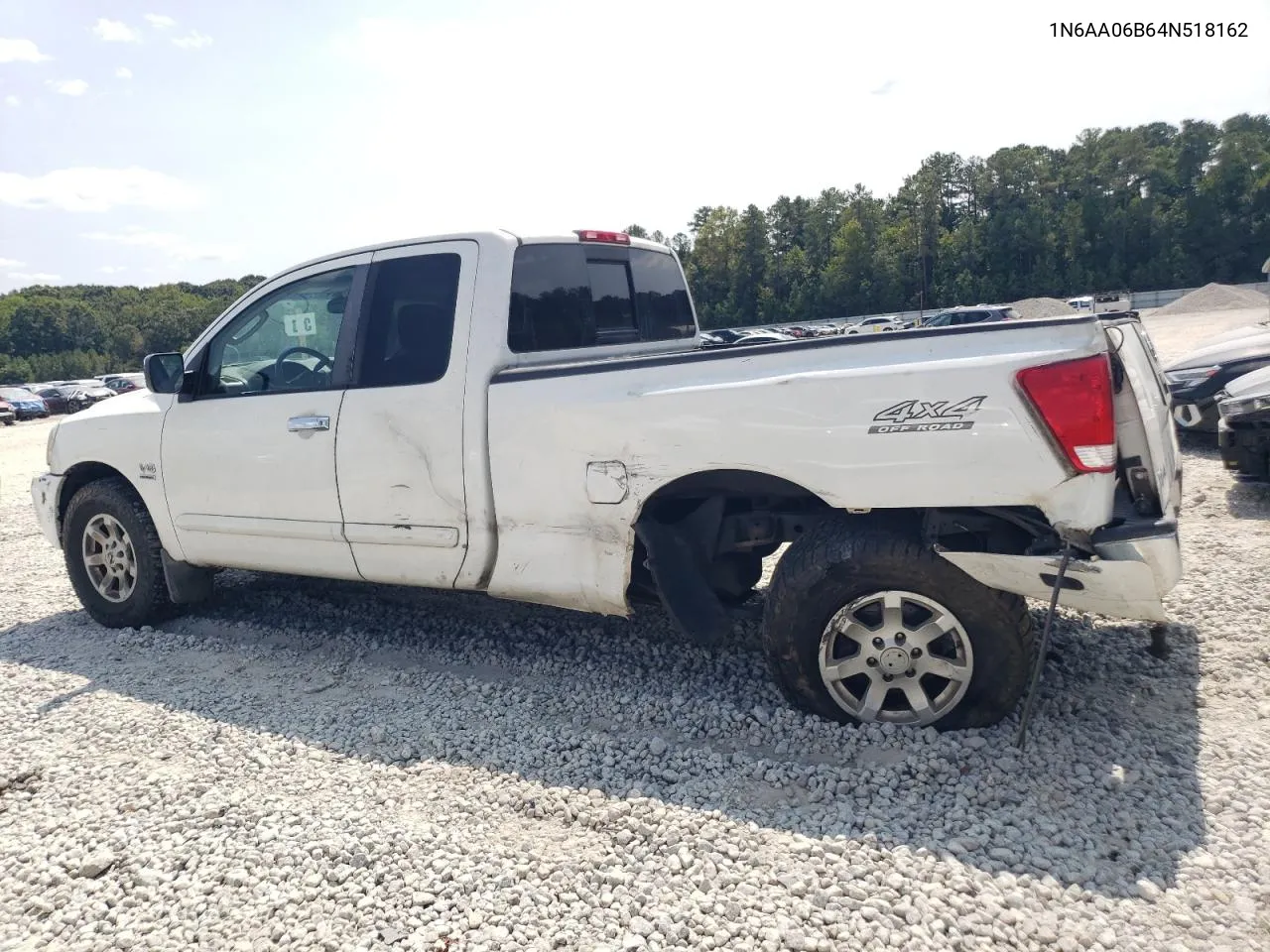 1N6AA06B64N518162 2004 Nissan Titan Xe