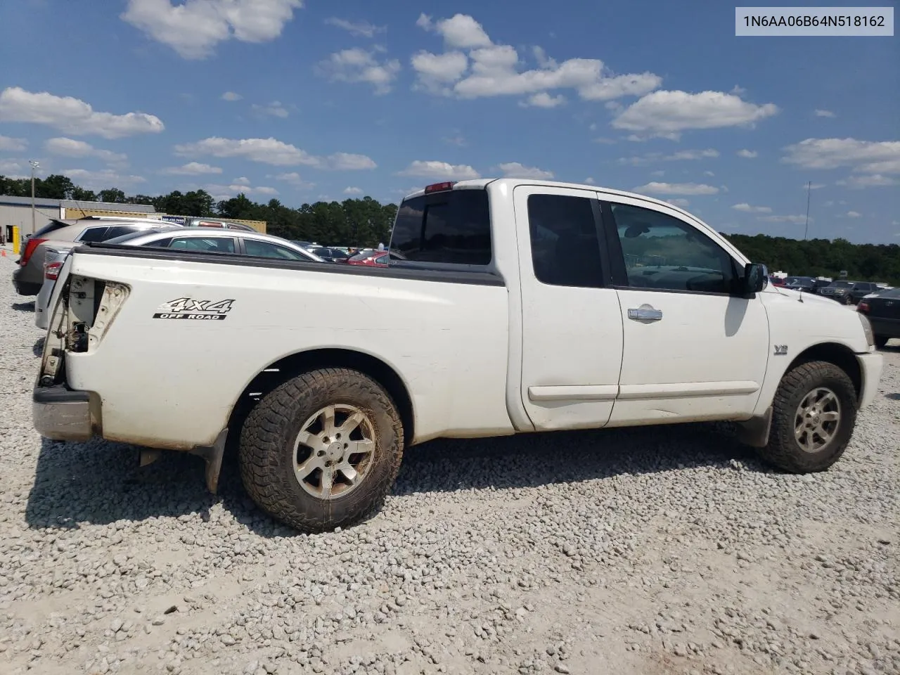 1N6AA06B64N518162 2004 Nissan Titan Xe